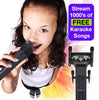 Easy Karaoke Smart Bluetooth® Karaoke System + 2 x Wireless / 2 wired Microphones