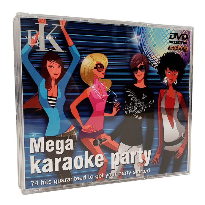 Easy Karaoke Mega Karaoke Party 4 Disc Set + Bonus Disc