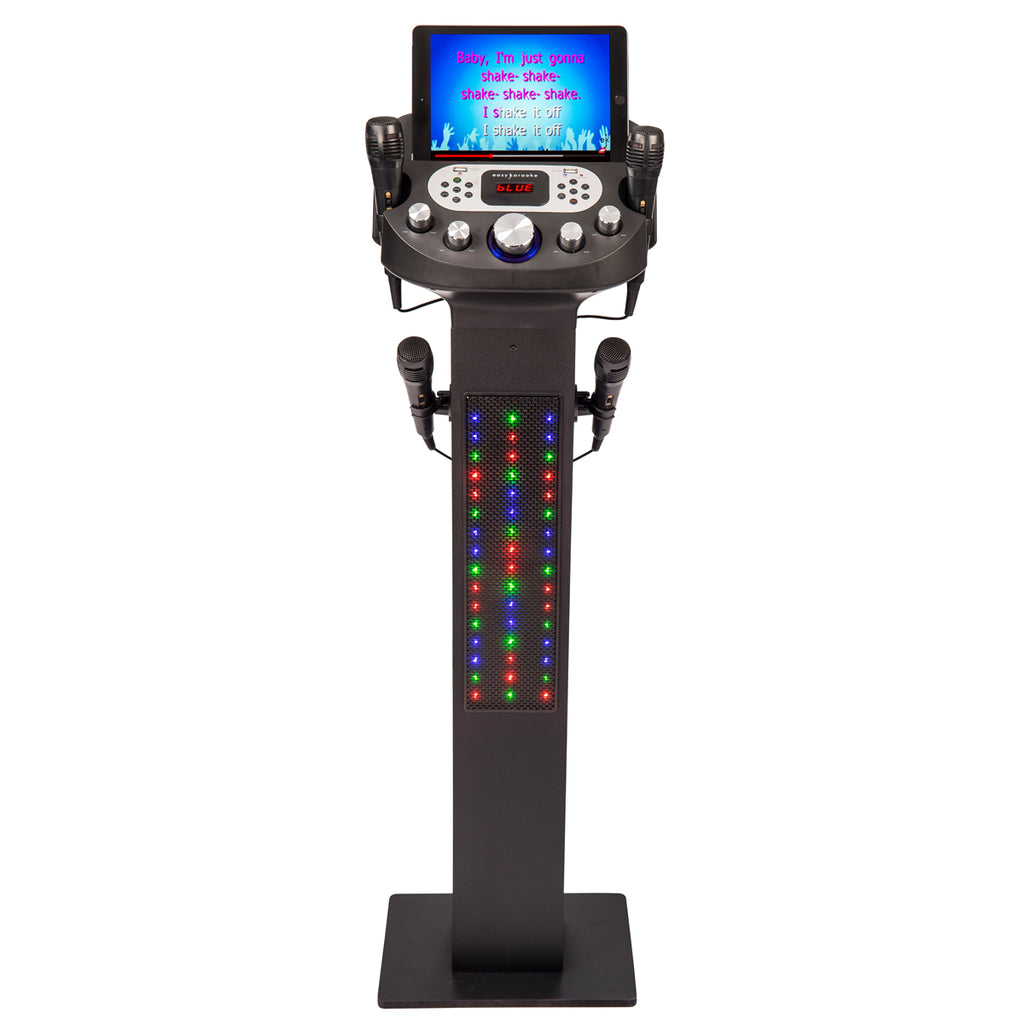 Easy Karaoke Smart Bluetooth® Karaoke System + 4 Microphones