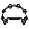 Half Moon Tambourine ~ Black